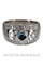 Bague 53 Bague tourmaline et diamants 58 Facettes 35891