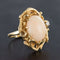Bague 51 Bague corail peau d'ange et diamant 58 Facettes 18-317-51