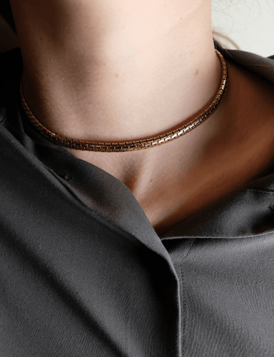 Collier Cartier - Collier souple à ressort en or jaune 58 Facettes