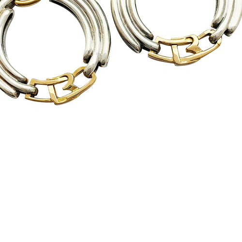 Boucles d'oreilles Boucles d'oreilles Boucheron en or jaune et argent. 58 Facettes 30415