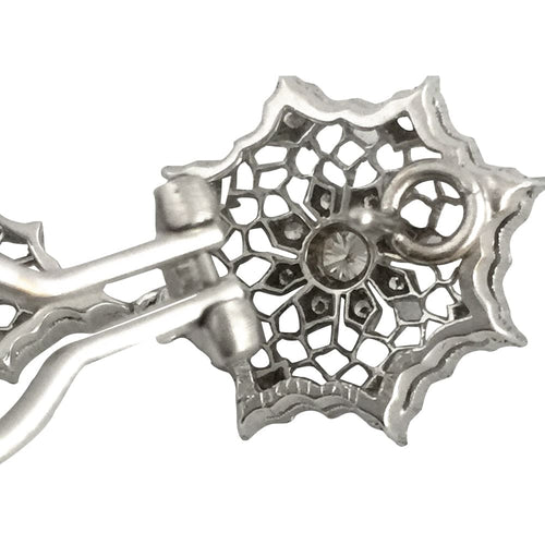 Boucles d'oreilles Boucles d'oreilles Buccellati "Dentelle", diamants. 58 Facettes 30487
