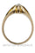 Bague 52 Jonc ancien diamant 58 Facettes 29011