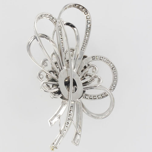 Broche Broche Pendentif diamants gerbe de fleurs 58 Facettes 16-147