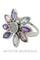 Bague 57 Bague fleur moderne 58 Facettes 18361
