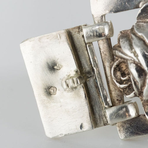 Bracelet Bracelet ancien argent fleurs 58 Facettes 19-148