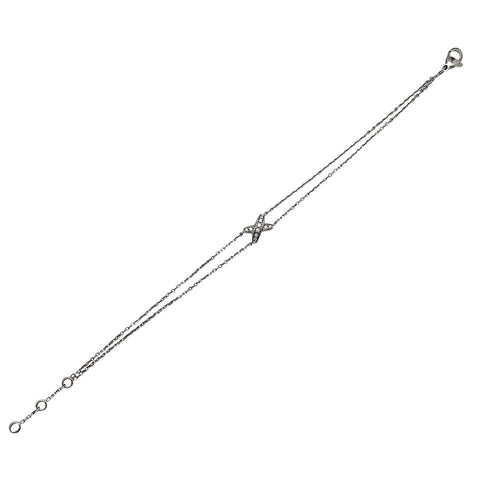 Bracelet Bracelet Chaumet, "Liens", or blanc, diamants. 58 Facettes 30366