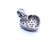 Pendentif Pendentif Coeur Or blanc Diamant 58 Facettes 997152CN