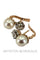 Boucles d'oreilles Boucles d'oreilles perles et diamants 58 Facettes 36221