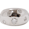 Bague 51 Bague Jonc En Or Blanc Et Diamants 58 Facettes 20924