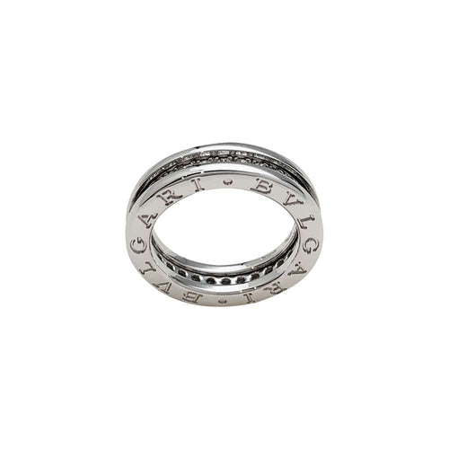 Bague 49 Bague Bulgari, "B.Zero1", or blanc et diamants. 58 Facettes 30460