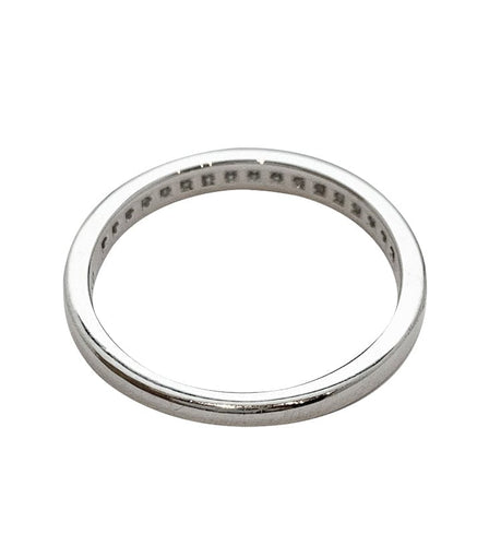 Bague 52 Bague Tiffany platine et diamants. 58 Facettes 30070