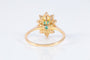 Bague 57 Bague Marguerite Emeraude Diamants 58 Facettes 1
