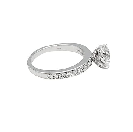 Bague 54 Bague Fred "Delphine" en platine, diamant de 1,50 carat. 58 Facettes 30404