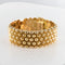 Bracelet Bracelet or jaune nids d'abeilles 58 Facettes 19-542