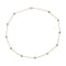 Collier Collier en or rose, 11 diamants bruns. 58 Facettes 29611