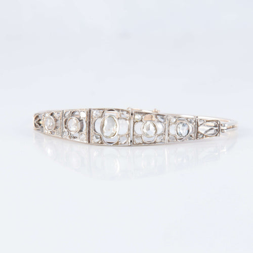 Bracelet Bracelet Art Déco Diamants 58 Facettes 1