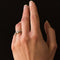 Bague 53 Bague ancienne jarretière diamants 58 Facettes 18-071-53-1
