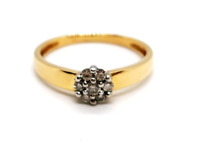 Bague 53 Bague Or jaune Diamant 58 Facettes 1089689CD