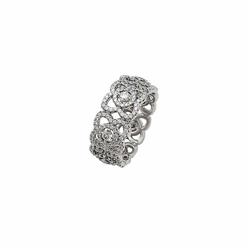 Bague 55 Bague De Beers, "Enchanted Lotus", or blanc, diamants. 58 Facettes 30583