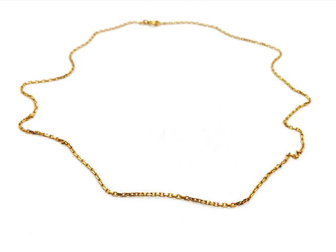 Collier Collier Maille forçat Or jaune 58 Facettes 1161902CN