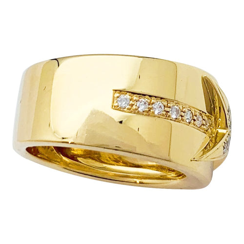 Bague 50 Bague Mauboussin "Etoile Divine" en or jaune et diamants. 58 Facettes 30626