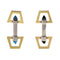 Boutons de manchette Boutons de manchettes Vermeil Art Déco 58 Facettes 19-684