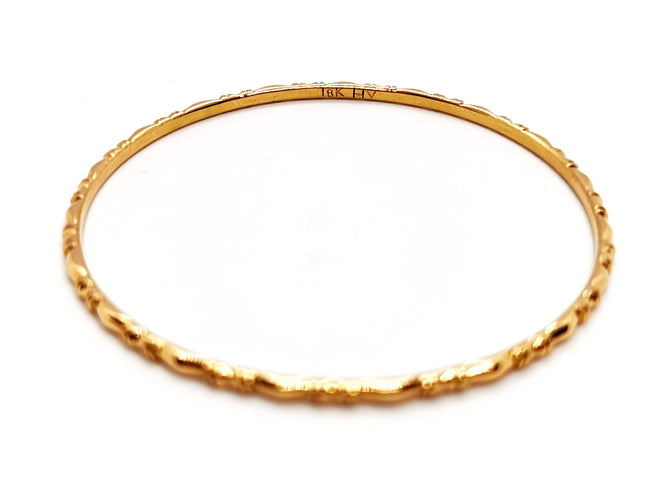 Bracelet Bracelet Jonc Or jaune 58 Facettes 1186407CN