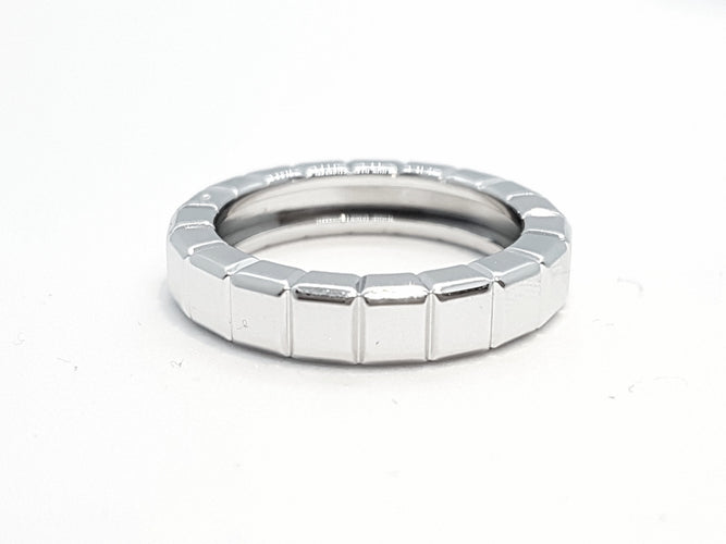 Bague 52 Chopard Bague Ice Cube Or blanc 58 Facettes 00531CN