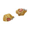 Boucles d'oreilles Boucles d'oreilles clips or jaune, corail et diamants. 58 Facettes 29276