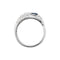 Bague 53 Bague Bulgari "Serpenti" en or blanc, diamants et saphirs. 58 Facettes 30128