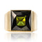 Bague 54 Chevalière ancienne tourmaline 58 Facettes 19-658-51