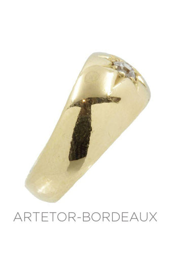 Bague 47 Jonc anglais ancien 58 Facettes 15451