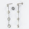 Boucles d'oreilles Pendants d'oreilles platine diamants 58 Facettes 19-167