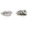 Boucles d'oreilles Boucles d'oreilles clips en or blanc et platine, diamants. 58 Facettes 30466