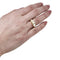 Bague 52 Bague Chaumet en or jaune, diamant et nacre. 58 Facettes 30393