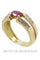 Bague 50 Bague rubis et diamants moderne 58 Facettes 17971