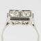 Bague 55 Bague art déco 2 diamants 58 Facettes 19-107-55