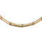 Collier Collier Cartier modèle "Bamboo", or jaune. 58 Facettes 29167