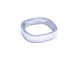 Bague 54 Dinh Van Bague Alliance Or blanc 58 Facettes 841205CN