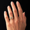 Bague 51 Bague tank or jaune 3 diamants 58 Facettes 20-153-54