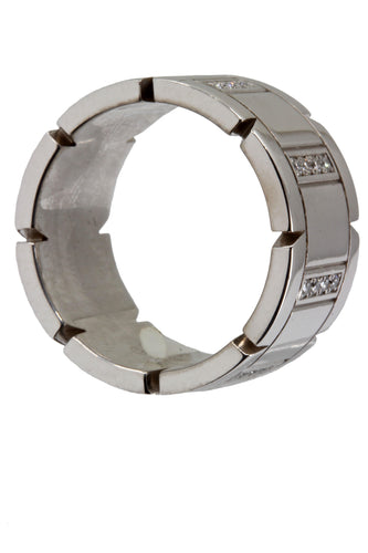 Bague 56 Bague "Tank Française" signée Cartier 58 Facettes
