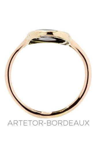 Bague 54 Bague émail de Limoges 58 Facettes 29891