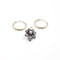 Boucles d'oreilles Créoles ECLOSE 58 Facettes 1
