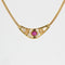 Collier Collier nacre diamants et rubis 58 Facettes 18-368