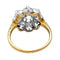 Bague 53 Bague marguerite Lacloche Frères en Or jaune, Platine et Diamants. 58 Facettes 29507