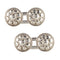 Boutons de manchette Boutons de manchettes anciens Argent 58 Facettes 19-162