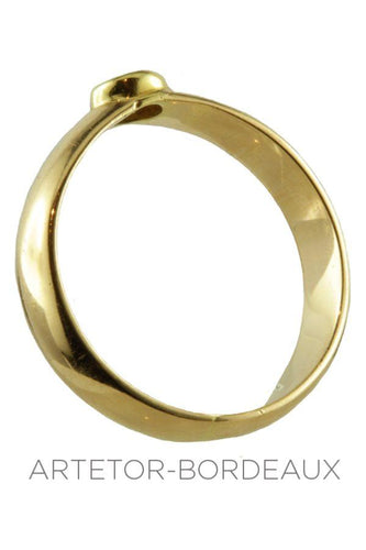 Bague 52 Solitaire moderne 0.20 carat 58 Facettes 22361