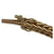 Collier Collier Hermès en or jaune, maille colonne. 58 Facettes 27453