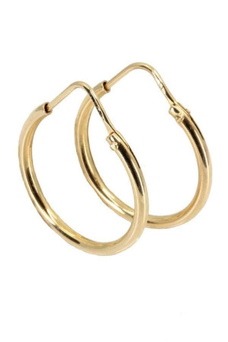 Boucles d'oreilles Créoles modernes 58 Facettes 32961