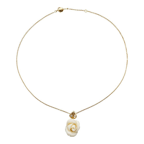 Collier Collier Dior, "Rose Dior Pré Catelan", corail, diamant et or. 58 Facettes 30645